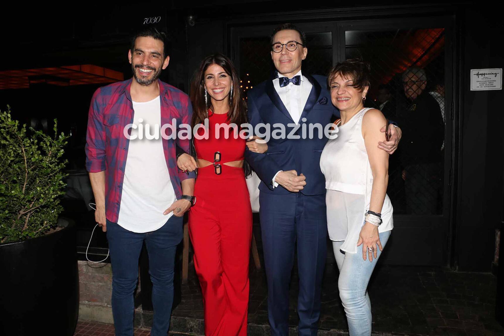 El festejo tras la final del Bailando (Foto: Movilpress)