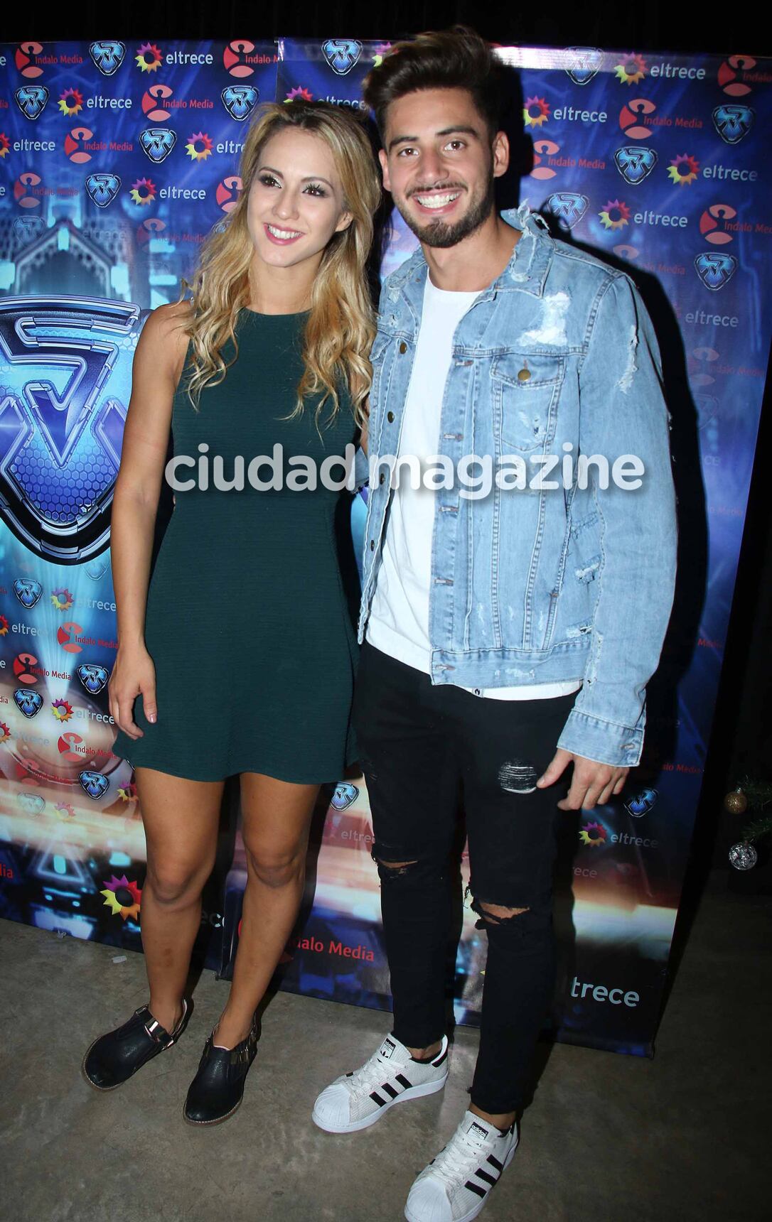 El festejo tras la final del Bailando (Foto: Movilpress)
