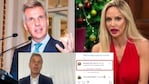 El filoso dardo de Luciana Salazar ¡en el Instagram de Martín Redrado! (Fotos: Instagram y Web)