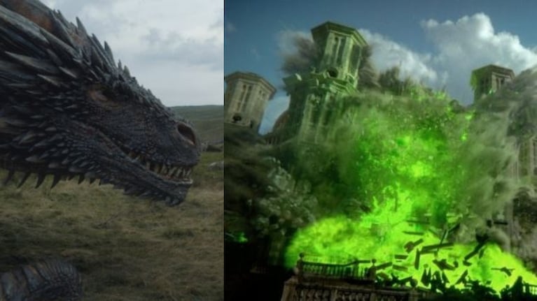 El fuego verde arrasó en la masacre de King's Landing.