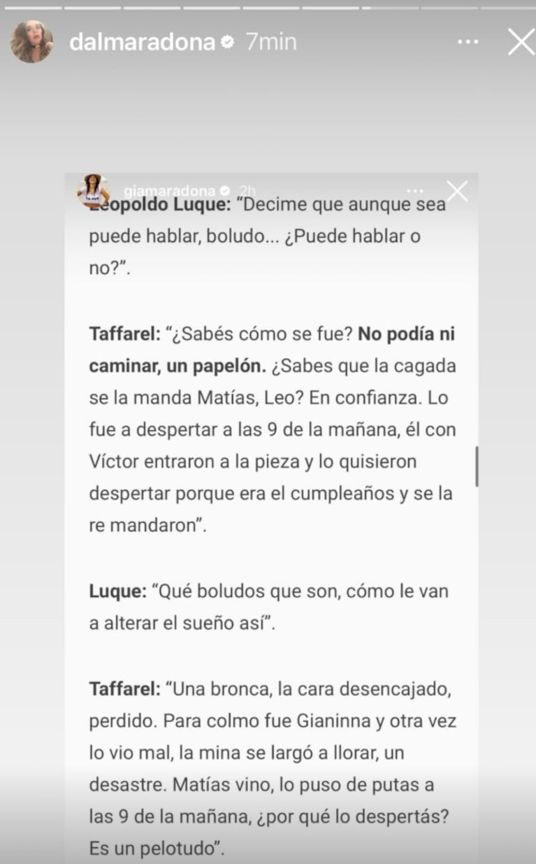 El fuerte descargo de Dalma Maradona antes del juicio por la muerte de Diego: “No vamos a parar”