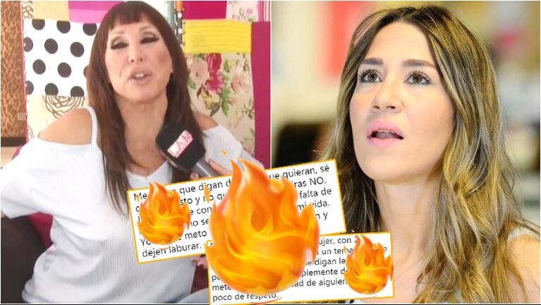 El fuerte descargo de Jimena Barón luego de que Moria Casán asegurara haberla visto en una "situación amorosa con otra mujer" (Fotos: Captura y Web)