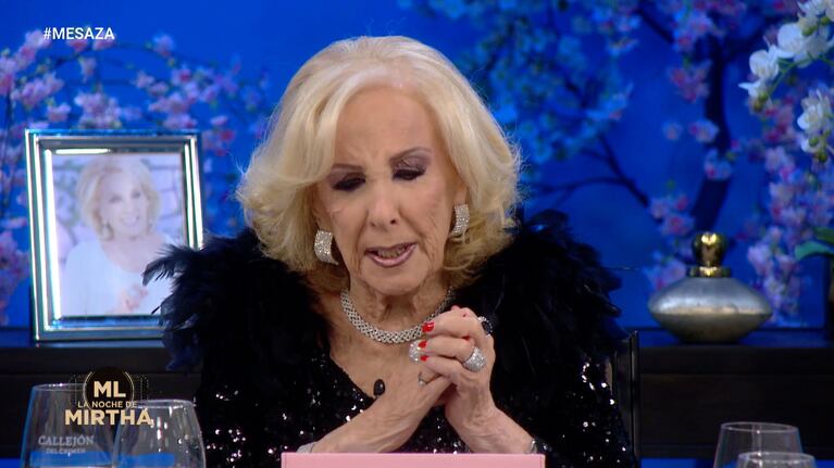 El fuerte descargo de Mirtha Legrand: “A ciertos personajes habría que tenerlos sin comer varios días”