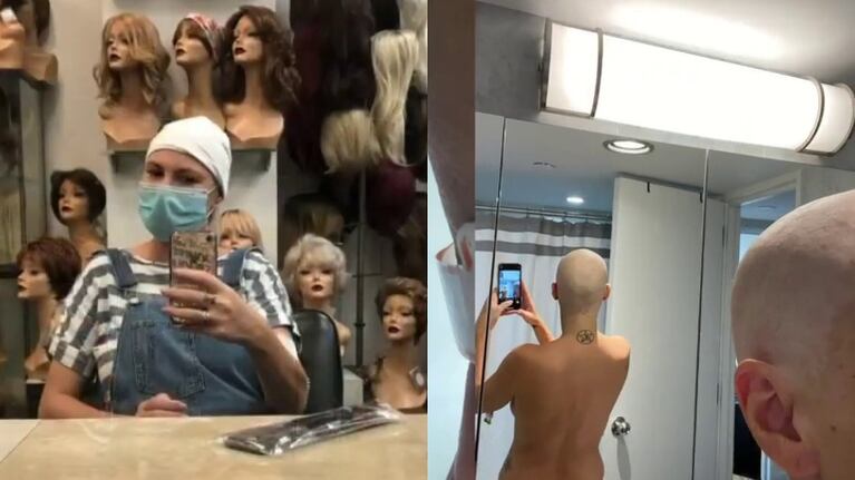 El fuerte episodio que llevó a Celina Rucci a contar que tuvo leucemia (Fotos: Instagram Stories)