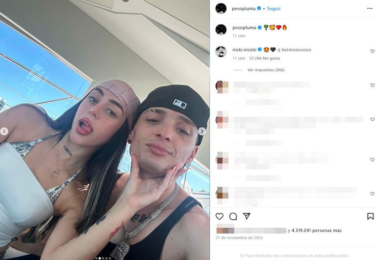 El fuerte gesto de Peso Pluma con el que dejó en claro que no quiere ni ver a Nicki Nicole, tras la separación