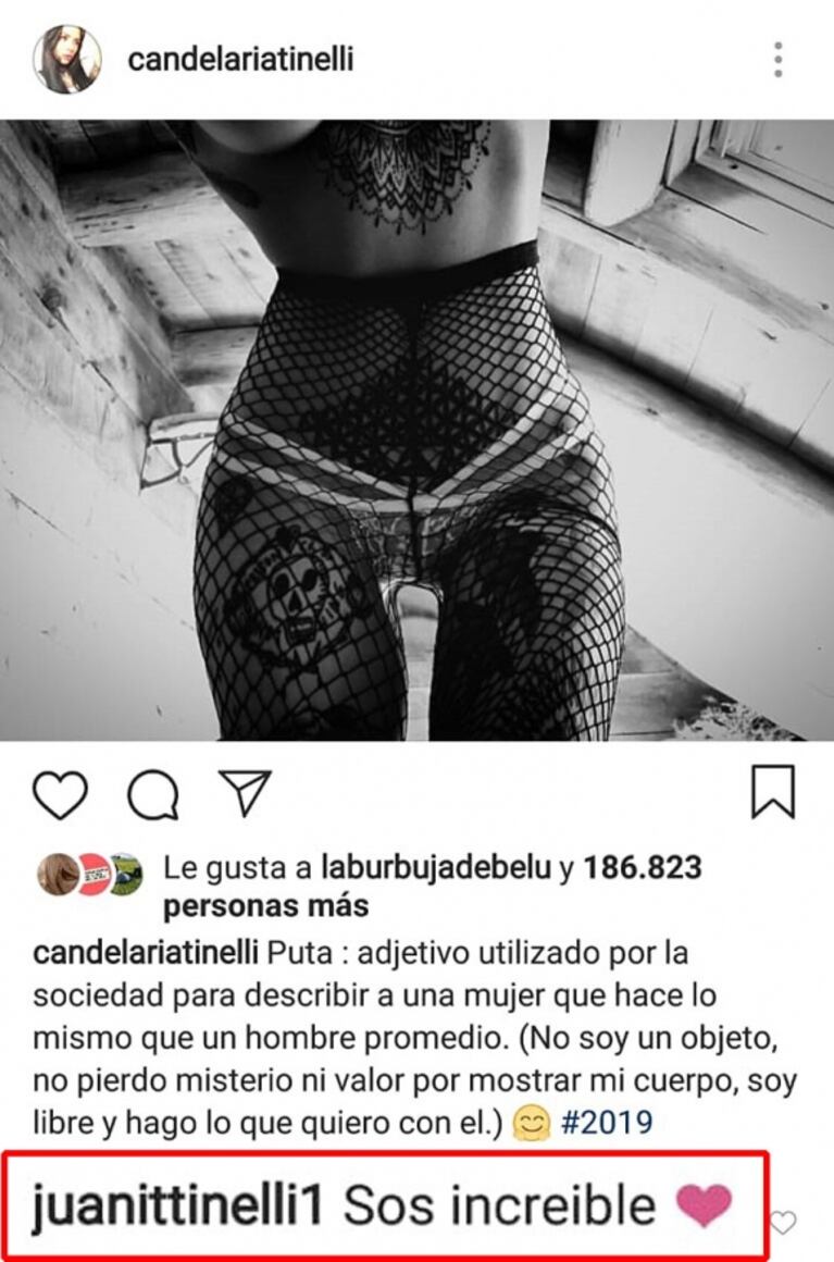 El fuerte manifiesto de Cande Tinelli: “No soy un objeto, no pierdo misterio ni valor por mostrar mi cuerpo”