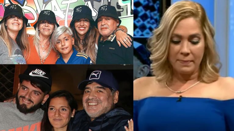 El fuerte mensaje de Mavys Álvarez a los hijos de Diego Maradona.