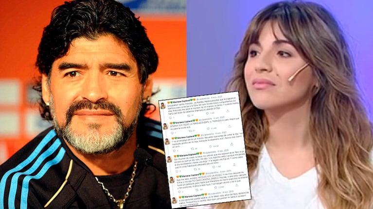 El fuerte relato de una joven que estuvo en un centro de rehabilitación con Diego Maradona que emocionó hasta las lágrimas a Gianinna: Lloren todos conmigo