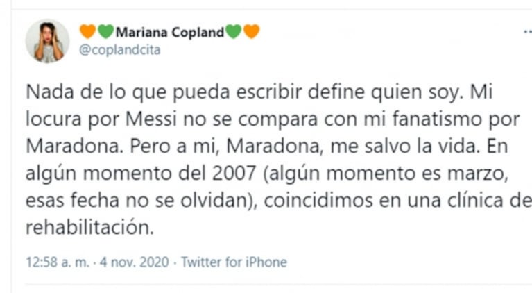 El fuerte relato de una joven que estuvo en un centro de rehabilitación con Diego Maradona que emocionó hasta las lágrimas a Gianinna: "Lloren todos conmigo"