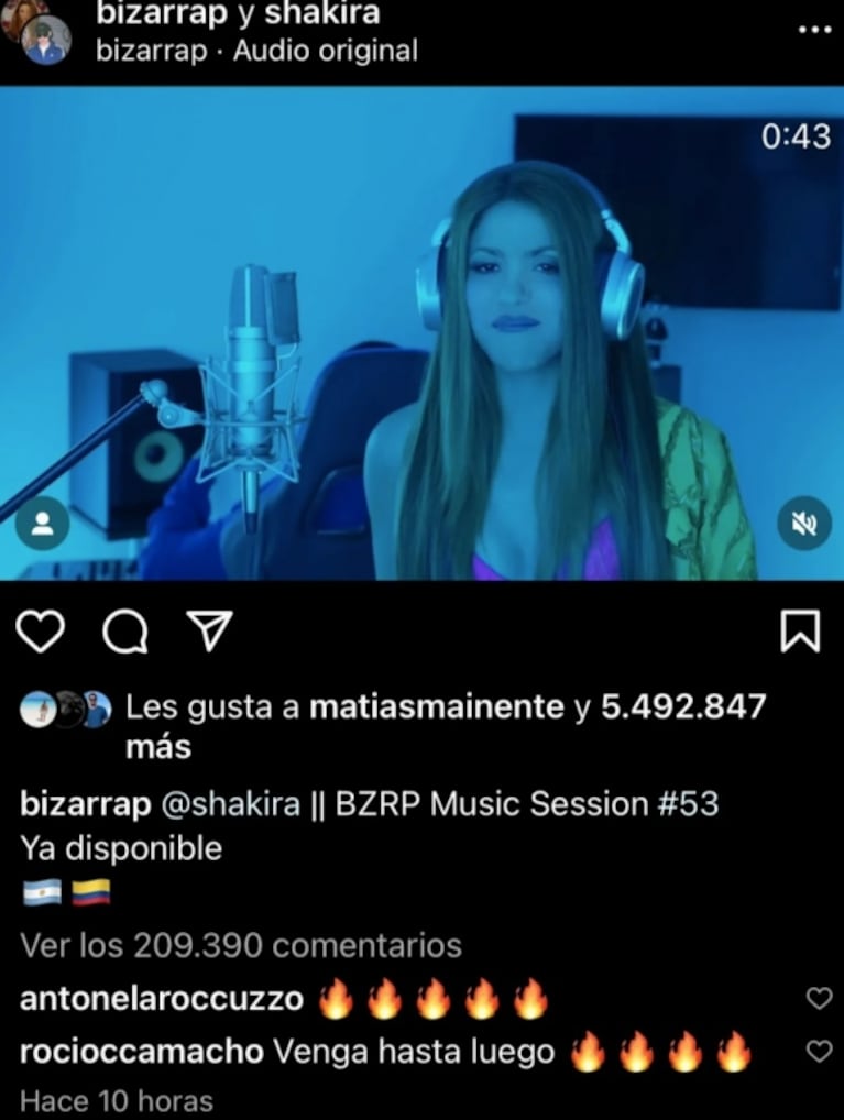 El gesto de Antonela Roccuzzo para Shakira por su canción contra Gerard Piqué 