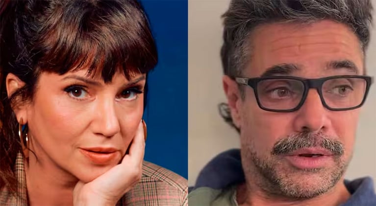 El gesto de Griselda Siciliani que alimenta los rumores de reencuentro con Luciano Castro. (Fotos: redes sociales).