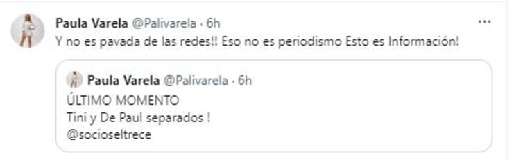El gesto de Rodrigo de Paul en medio de los rumores de separación de Tini Stoessel