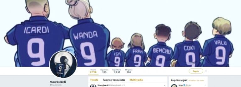 El gesto de Wanda Nara con Mauro Icardi en Instagram, en medio de rumores de crisis