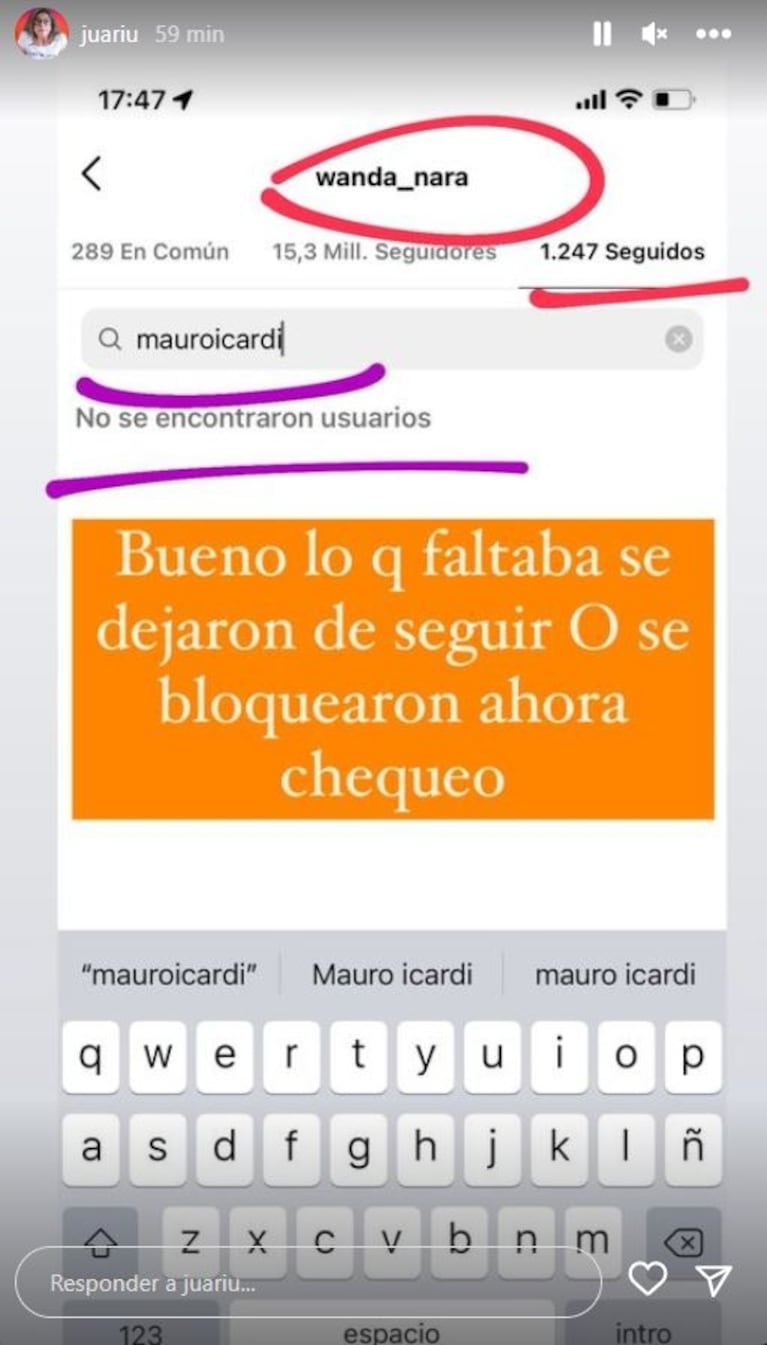 El gesto de Wanda Nara y Mauro Icardi que confirmaría la ruptura definitiva: "Lo que faltaba, ahora ellos se dejaron de seguir"