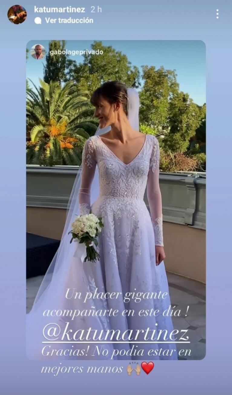 El glamoroso casamiento de la actriz Katja Martínez, hija de Ciro, por dentro: súper vestido, emoción y diversión