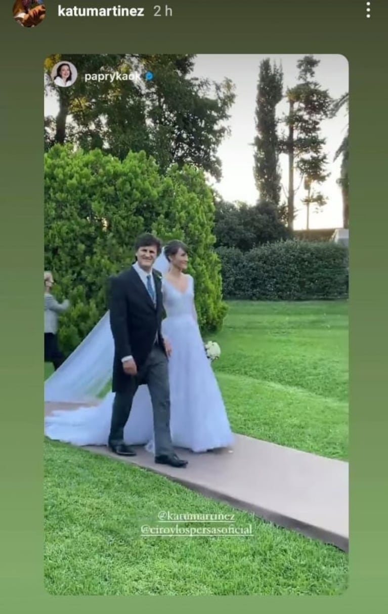 El glamoroso casamiento de la actriz Katja Martínez, hija de Ciro, por dentro: súper vestido, emoción y diversión