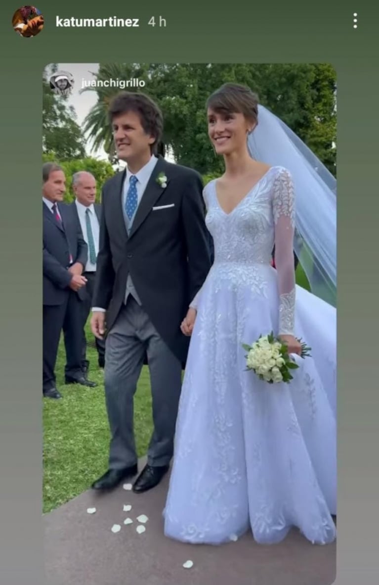 El glamoroso casamiento de la actriz Katja Martínez, hija de Ciro, por dentro: súper vestido, emoción y diversión