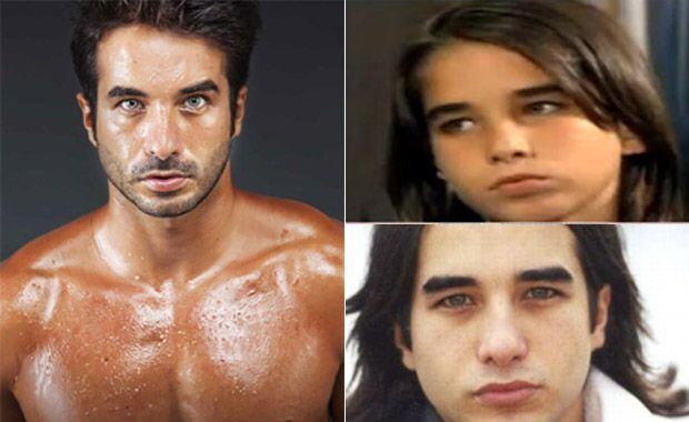 El gran cambio de Guido Massri. (Fotos: Twitter @GuidoMassri y Web)