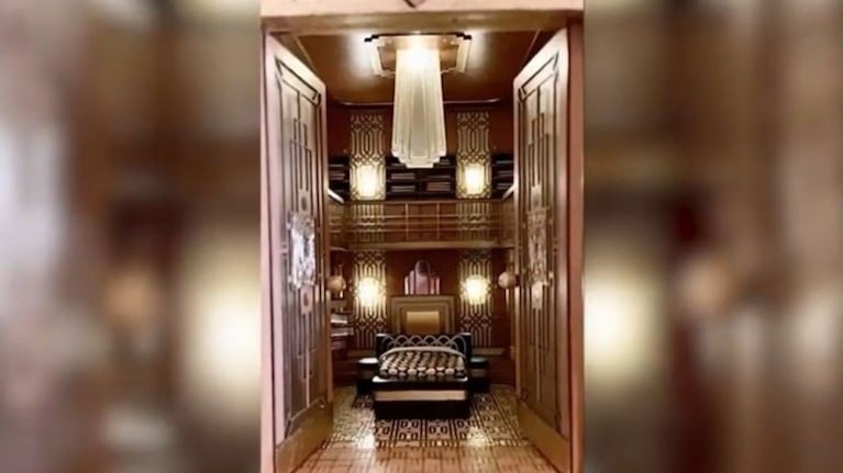 El Gran Gatsby inspira a una mujer a crear un increíble rincón de lectura