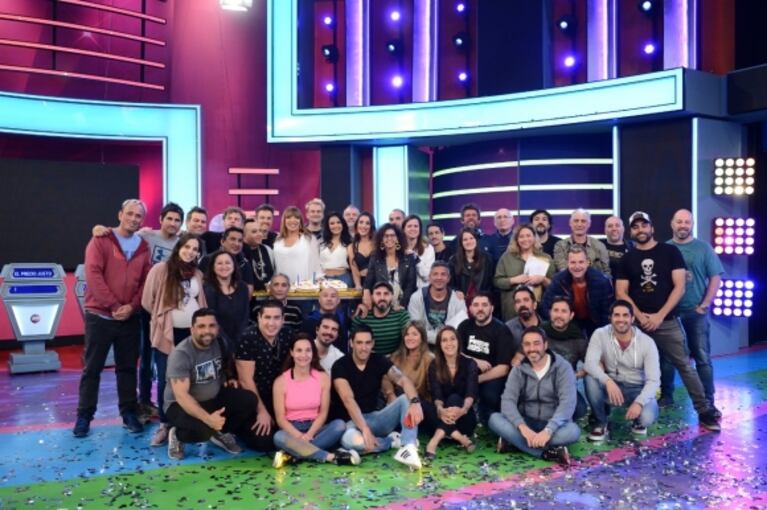El gran momento de Lizy Tagliani: se reconcilió con Leo Alturria y celebró 200 programas de El precio justo