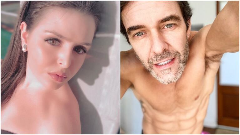 El guiño 2.0 de la influencer española con Mariano Martínez en medio de versiones de romance (Fotos: Instagram)