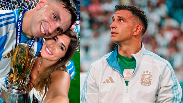 El guiño en redes de la esposa de Dibu Martínez antes de que la Selección Argentina ganara la Copa América.