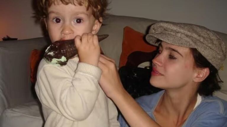 El hijo de Celeste Cid y Emanuel Horvilleur cumplió 21 años: así está hoy | Créditos: Instagram @mcelestia