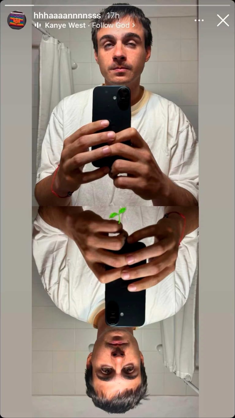 El hijo de Christian Petersen  rompió el silencio en las redes (Foto: Instagram @hhhaaaannnnsss)