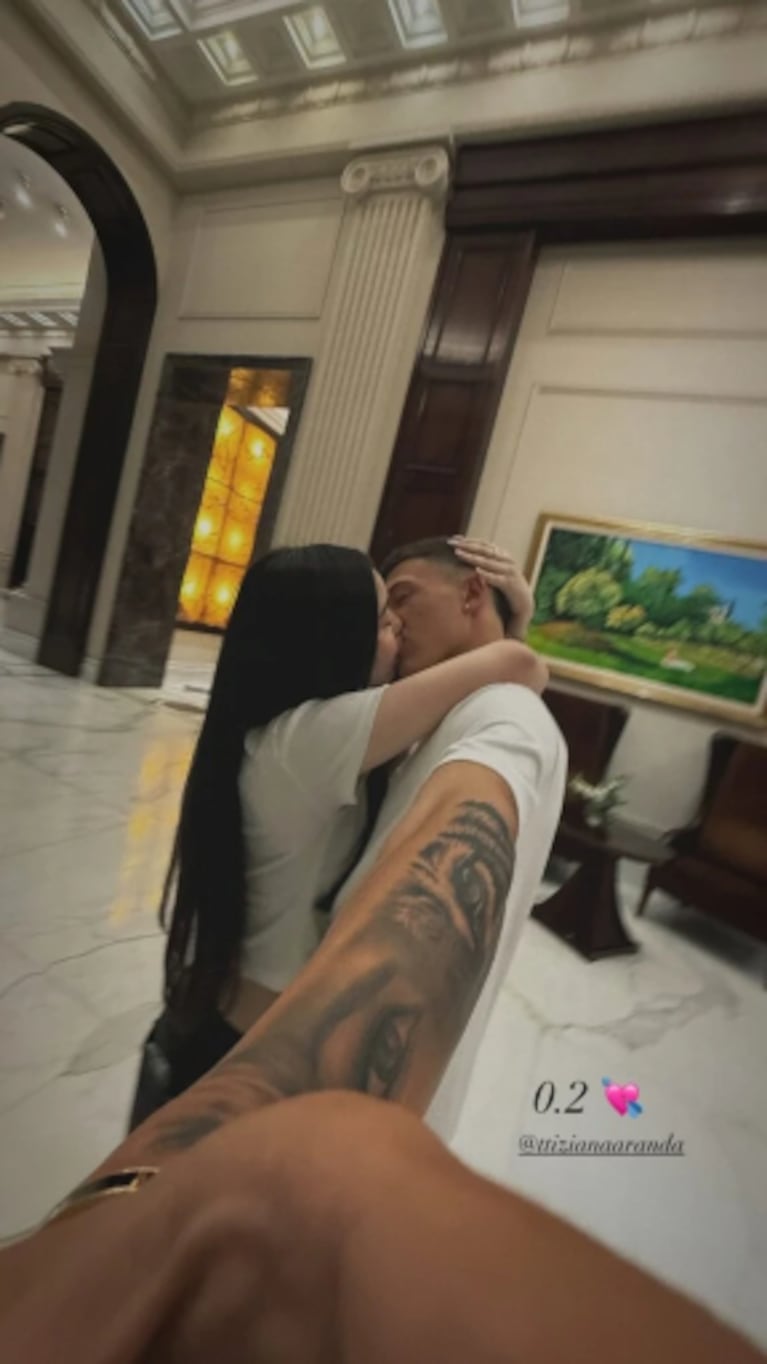 El hijo de Evangelina Anderson presentó a su novia en redes y revolucionó TikTok. CRÉDITO: Instagram