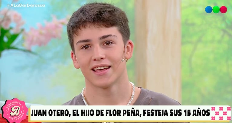 El hijo de Flor Peña habló de su mega fiesta de 15 y enfrentó los prejuicios: “Quiero que la haga un hombre”