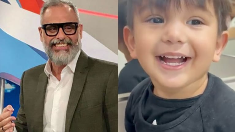 El hijo de Morena apodó "Tata" a su abuelo Jorge.
