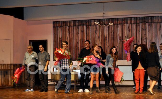 El hijo de puta del sombrero, en escena. (Foto: Jennifer Rubio)