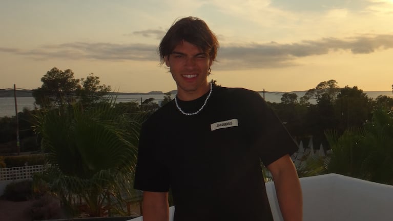 El hijo de Zulemita Menem revolucionó las redes con nuevas fotos y su perfil de modelo. CRÉDITO: Instagram