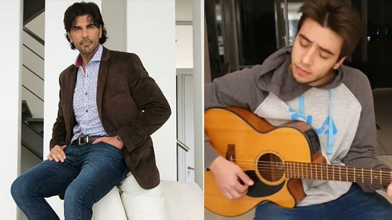 El hijo menor de Darthés comparte su música desde San Pablo.