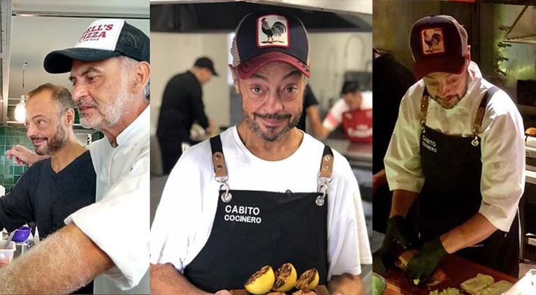 El humorista venderá comida al paso en eventos junto a sus amigos.