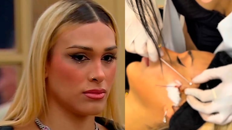 El impactante cambio de rostro de Danelik de Gran Hermano (captura de redes sociales y Telefe)