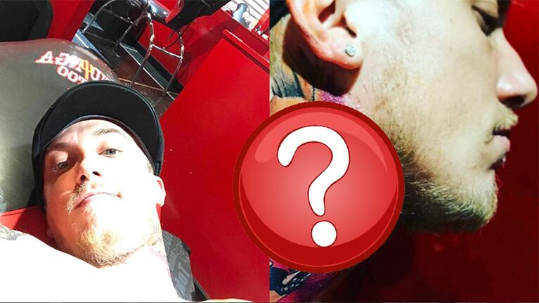 El impactante tatuaje del Polaco (Fotos: Instagram).