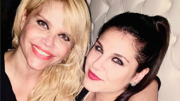 El impensado encuentro entre Nazarena Vélez e Ivana Icardi. Foto: Instagram