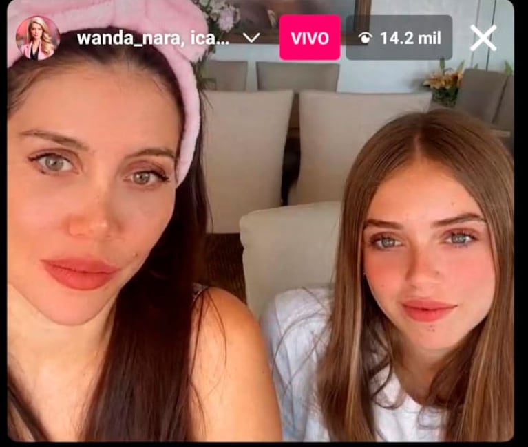 El impresionante parecido de la novia del hijo de Wanda Nara con Zaira: las fotos de Julieta Fillol