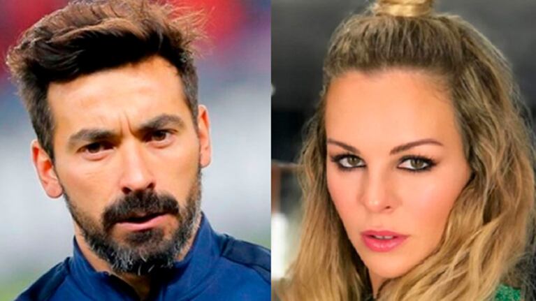 El incómodo encuentro de Pocho Lavezzi y su ex, Yanina Screpante, en Ibiza.