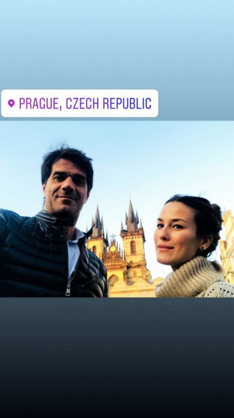 El increíble tour de Luli Fernández junto a su marido por Europa: "Mapa en mano, nos vamos a recorrer"