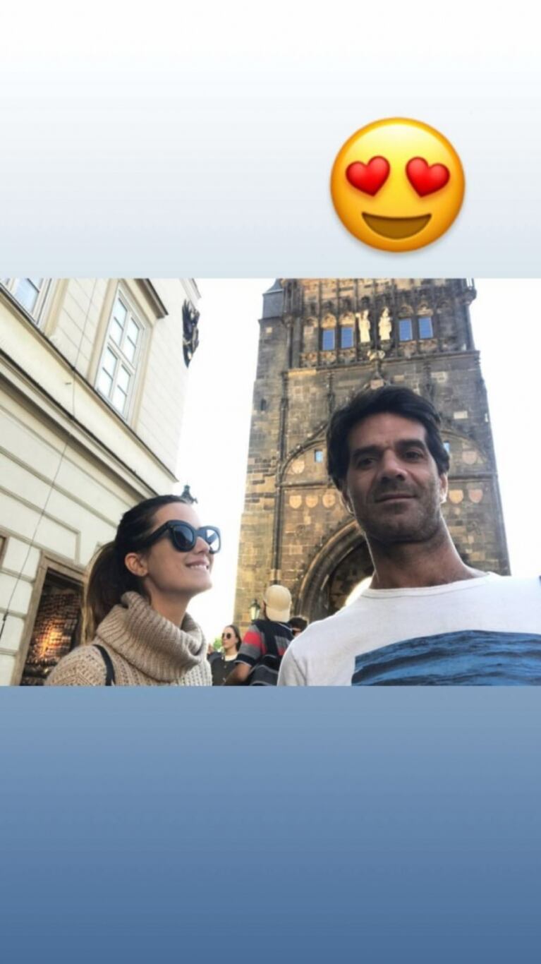 El increíble tour de Luli Fernández junto a su marido por Europa: "Mapa en mano, nos vamos a recorrer"