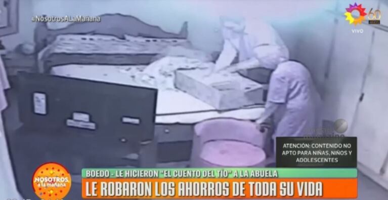 El indignante video del hombre que le robó a una abuela todos los ahorros de su vida: "Nunca te imaginarías que te va a robar alguien de traje y corbata"