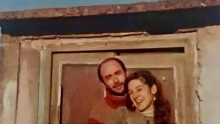 El Indio Solari y su esposa se conocieron en el '81 .  Crédito: Instagram
