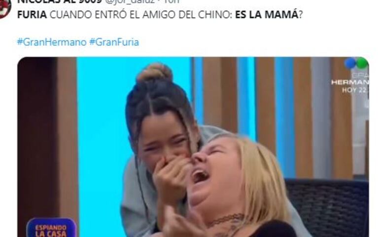 El inesperado comentario de Furia de Gran Hermano 2023 al ver al amigo de Martín Ku: fue viral y meme