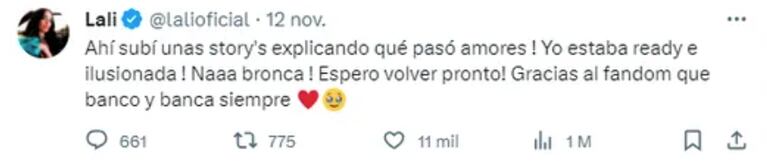 El inesperado piropo de Lali Espósito al novio de Taylor Swift: “Todas queremos uno así”