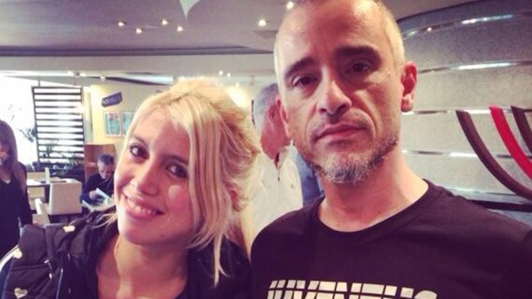 El insólito encuentro de Wanda Nara y Eros Ramazzotti en el gimnasio. (Foto: Twitter)