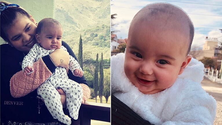 El insólito intercambio de mensajes en Instagram de Morena Rial con… ¡su bebé de cuatro meses!