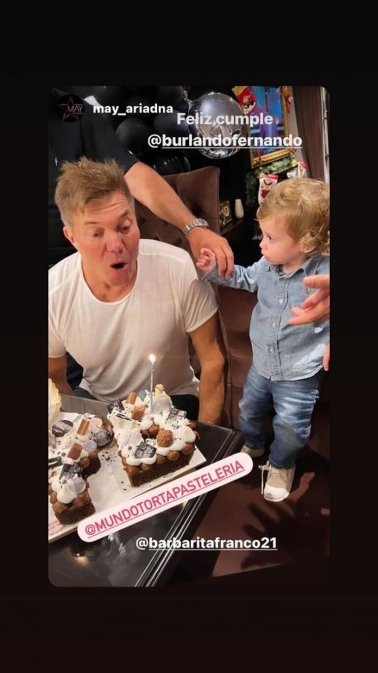 El íntimo cumpleaños de Fernando Burlando con Barby Franco y su familia tras el accidente: "Es una cena con mis hijas y mis sobrinas"