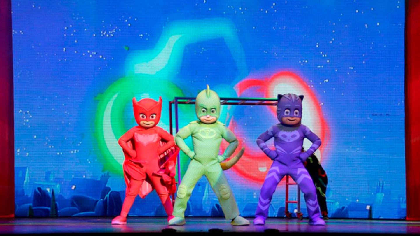 ¡El invierno es de los chicos! Vuelve el show de PJ Mask a la calle Corrientes